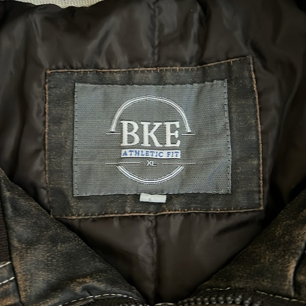 BKE Men’s biker jacket - Picture 5 of 9
